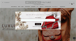 Desktop Screenshot of confidentialcouture.com